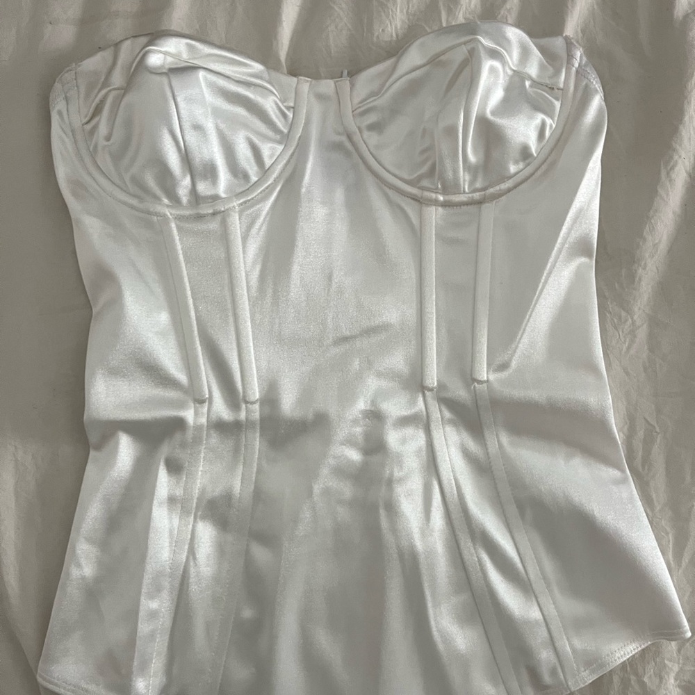 VISTA SATIN BODYSUIT IVORY